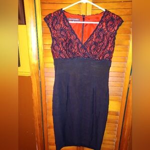 Nwot London Times Lace Dress Size 4